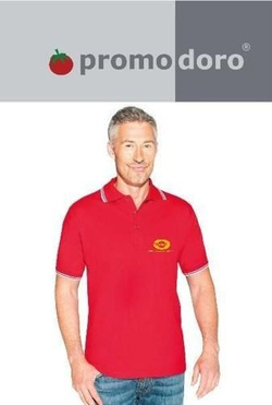Promodoro Men's Polo Contrast Stripes