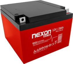 Akumulator żelowy Nexon AGM 12V 28Ah  Long Life (12l) 
