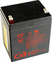 Akumulator żelowy 12V 5,3Ah  CSB HR1221W F2