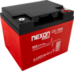 Akumulator żelowy Nexon AGM 12V 50Ah  Long Life (12l) - głębokiego rozładowania i pracy cyklicznej