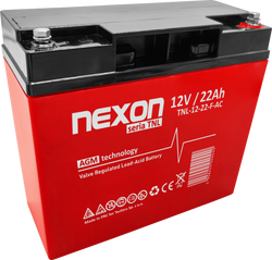 Akumulator żelowy Nexon AGM 12V 22Ah  Long Life (12l) 