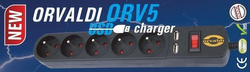 ORVALDI ORV5 1,5m z ładowarką USB